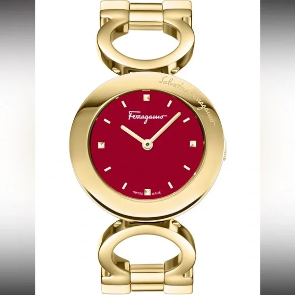 Ferragamo Women's Gancino Bracelet 28mm Quartz‎ Watch